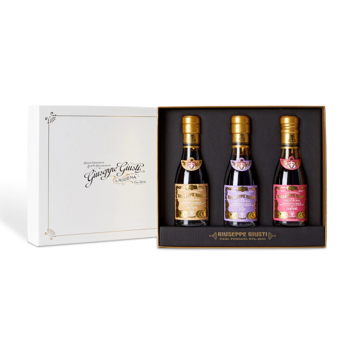 Giuseppe Giusti: Balsamic Trio Gift Set (100 ml each one)