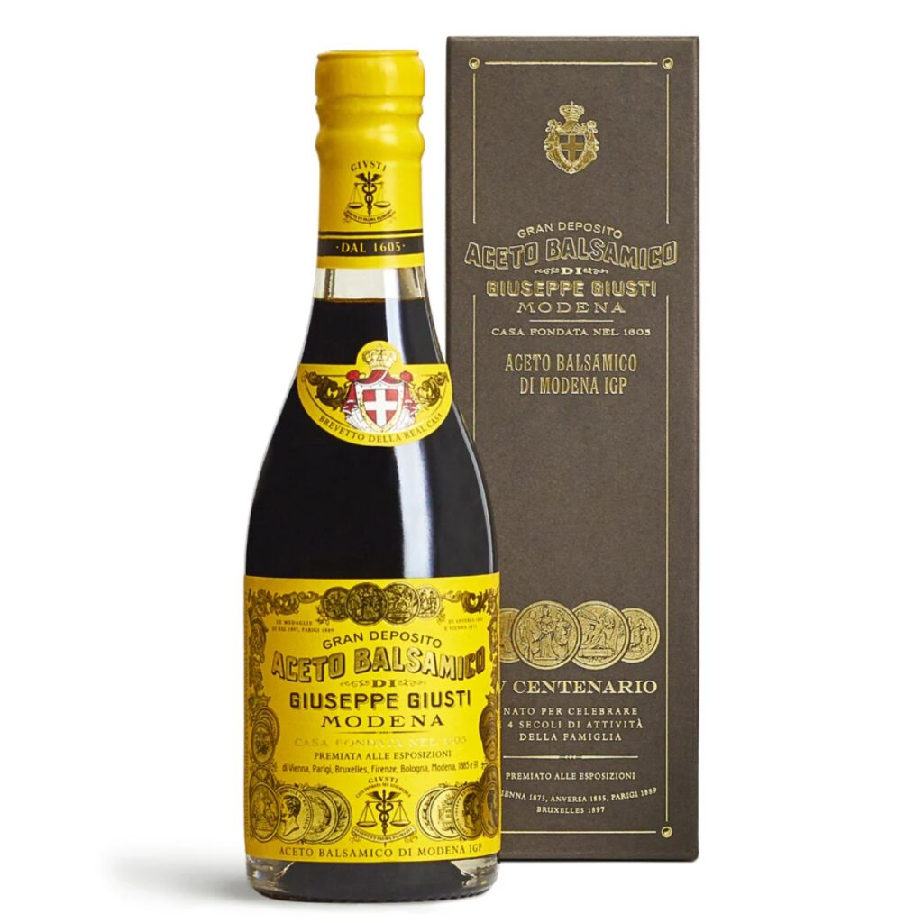 Giuseppe Giusti Balsamic Vinegar of Modena IGP Aged 15 years 4 Gold Medals from Italy 250 ml