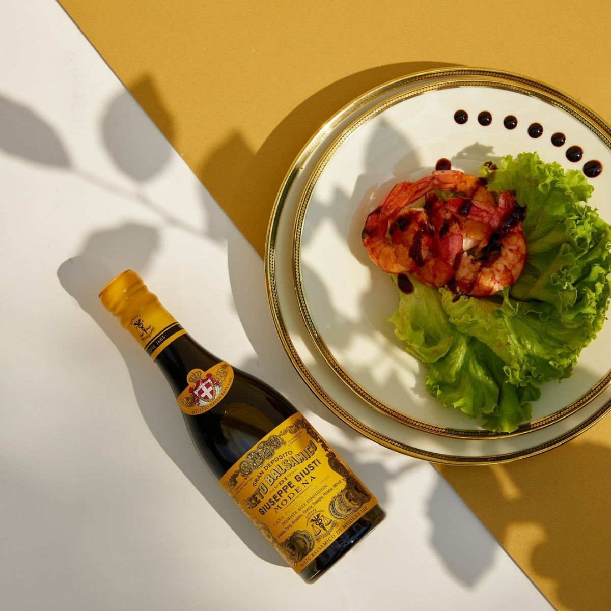 Giuseppe Giusti Balsamic Vinegar of Modena IGP Aged 15 years 4 Gold Medals from Italy-250 ml