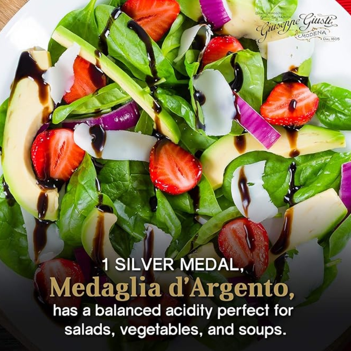 Giuseppe Giusti_ Balsamic Vinegar of Modena Silver Medal from Italy-250 ml (1)