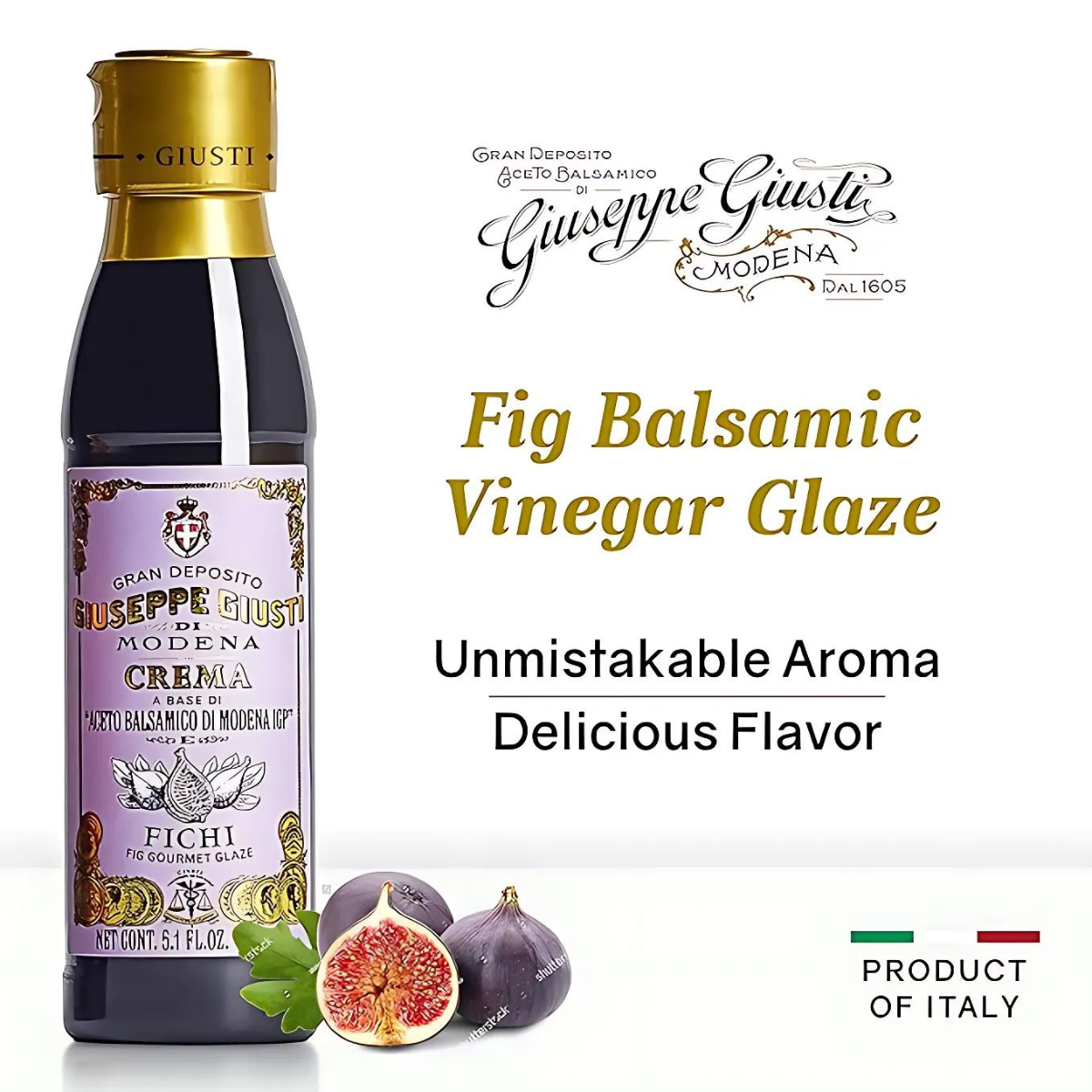 Giuseppe Giusti Gourmet Glaze Fig (150 ml) Giuseppe Giusti Gourmet Glaze Fig (150 ml)
