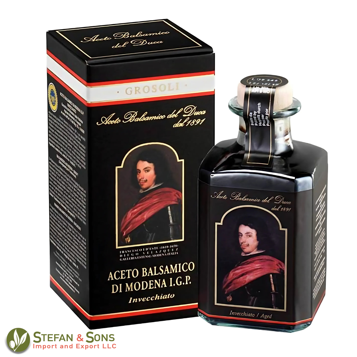 Aceto Balsamico del Duca: Aged Balsamic Vinegar of Modena IGP – Cubica (250 ml)