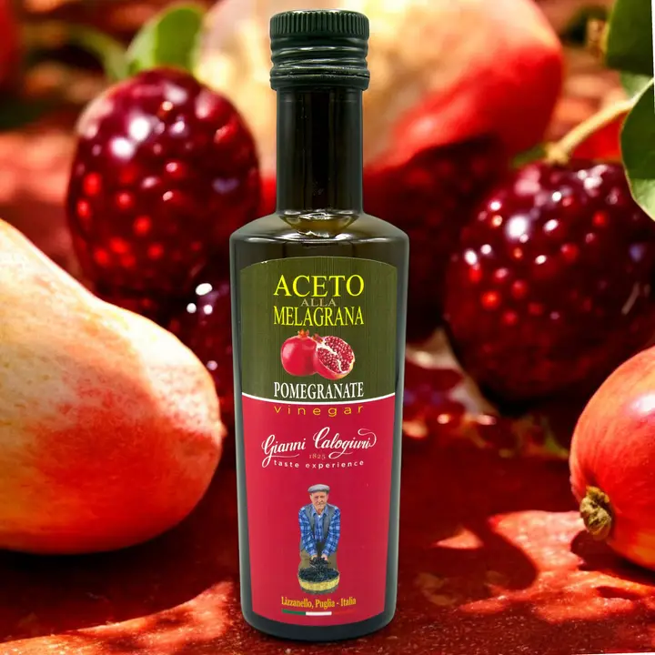 Gianni Calogiuri: Pomegranate Vinegar from Italy (250 ml) Gianni Calogiuri: Pomegranate Vinegar from Italy (250 ml)