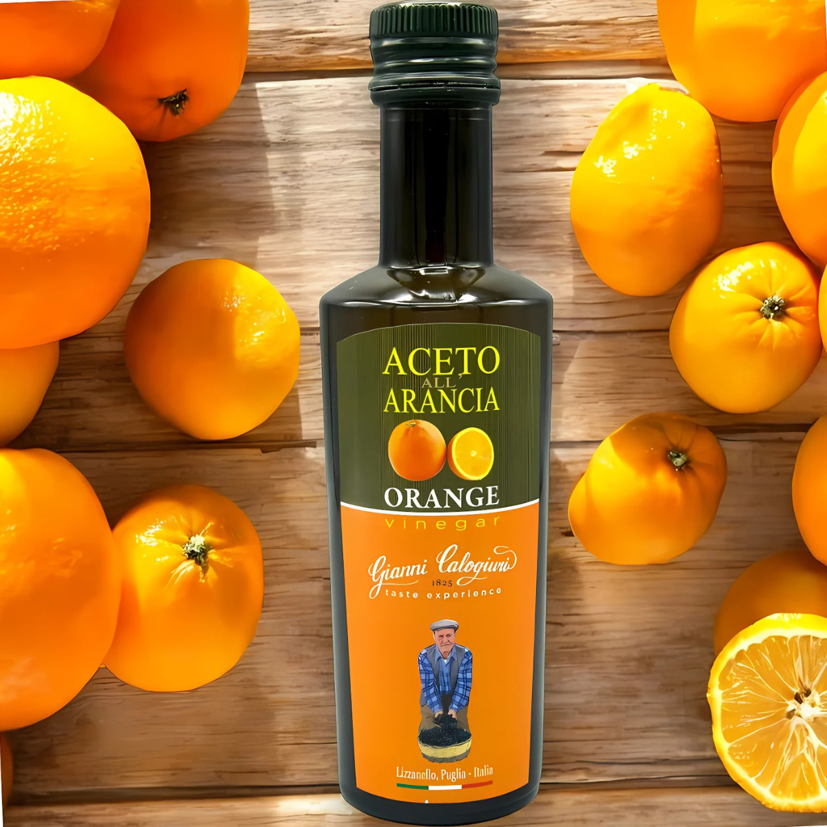 Gianni Calogiuri: Orange Vinegar from Italy (250 ml) Gianni Calogiuri: Orange Vinegar from Italy (250 ml)