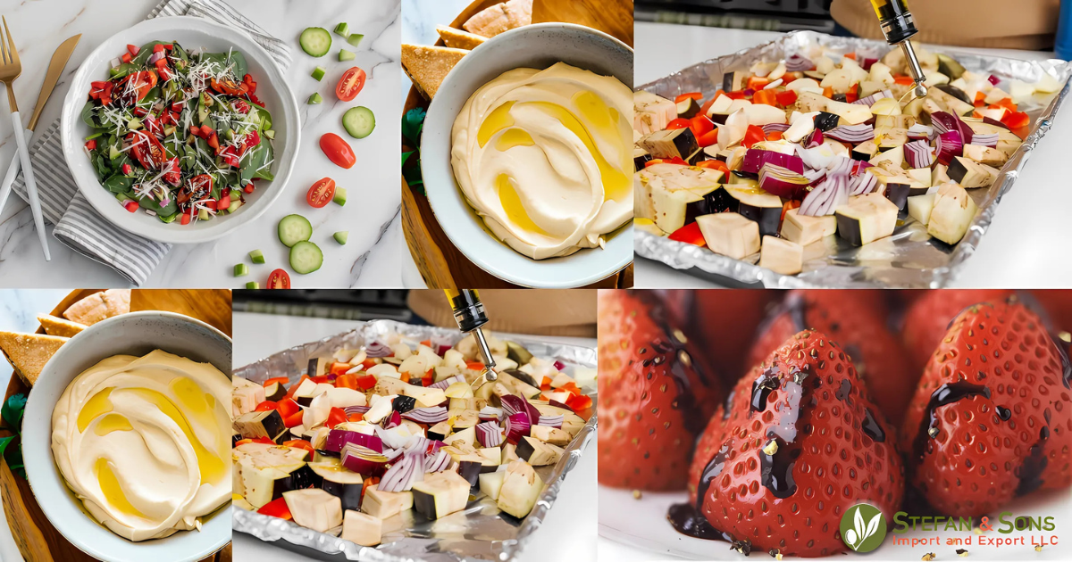 Healthy and Delicious Recipes Using Olive Oil and Balsamic Vinegar