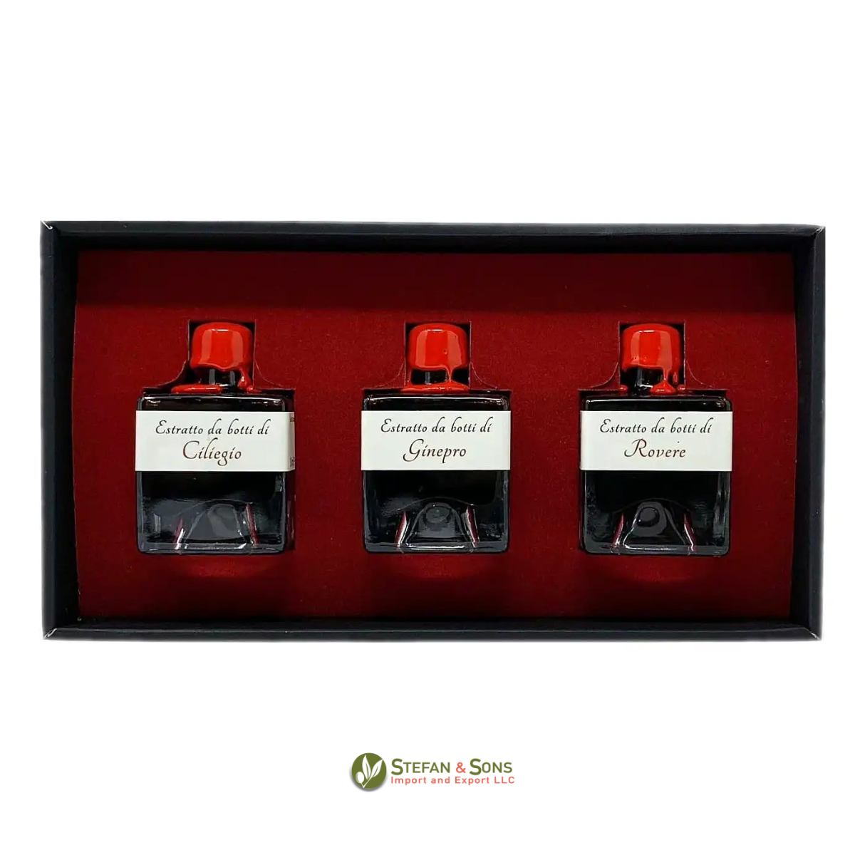 Giuseppe Giusti Gold Collection – 3-Pack Aged Balsamic Vinegar (50ml)