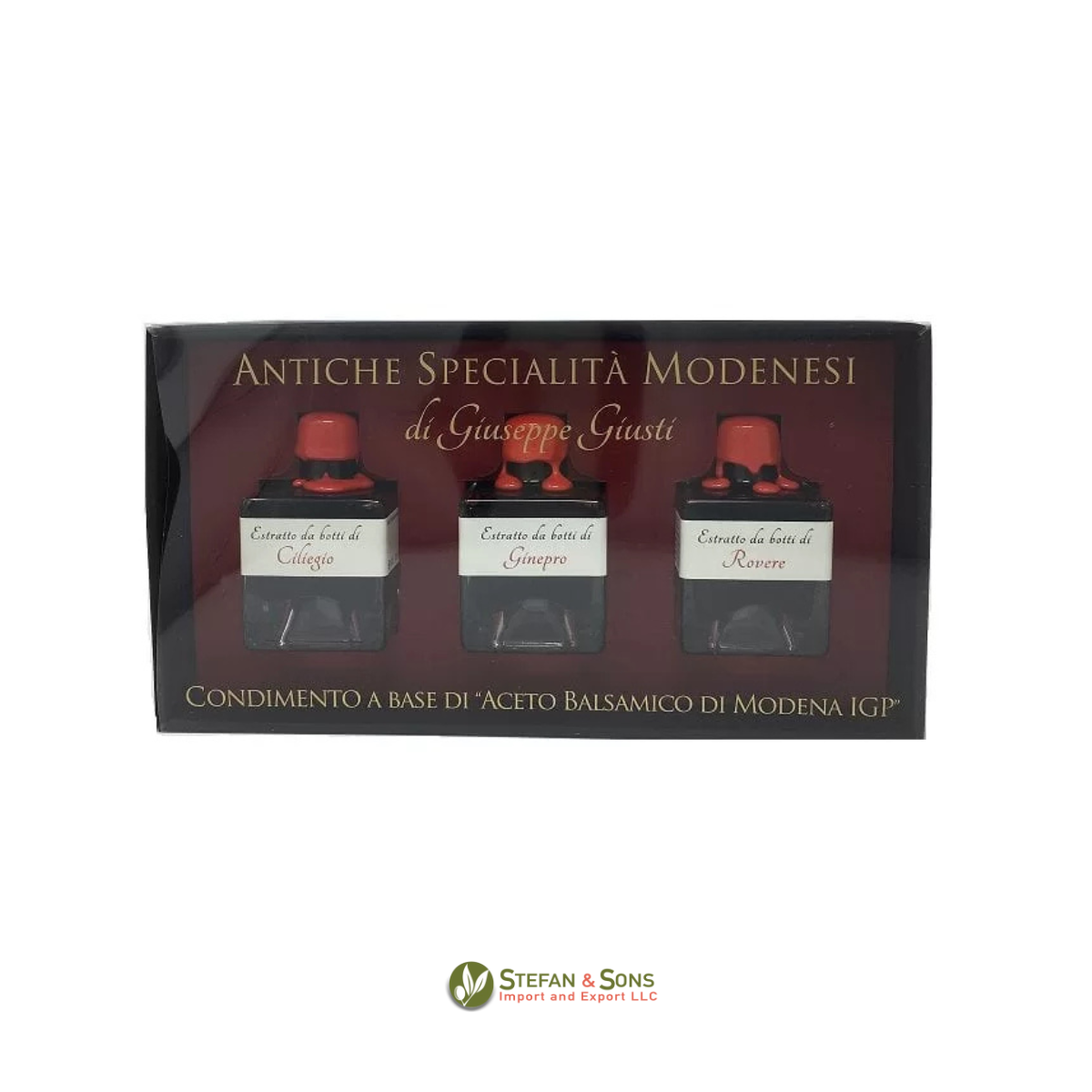 Giusti Gold Collection – 3-Pack Aged Balsamic Vinegar (50ml) Giusti Gold Collection – 3-Pack Aged Balsamic Vinegar (50ml)