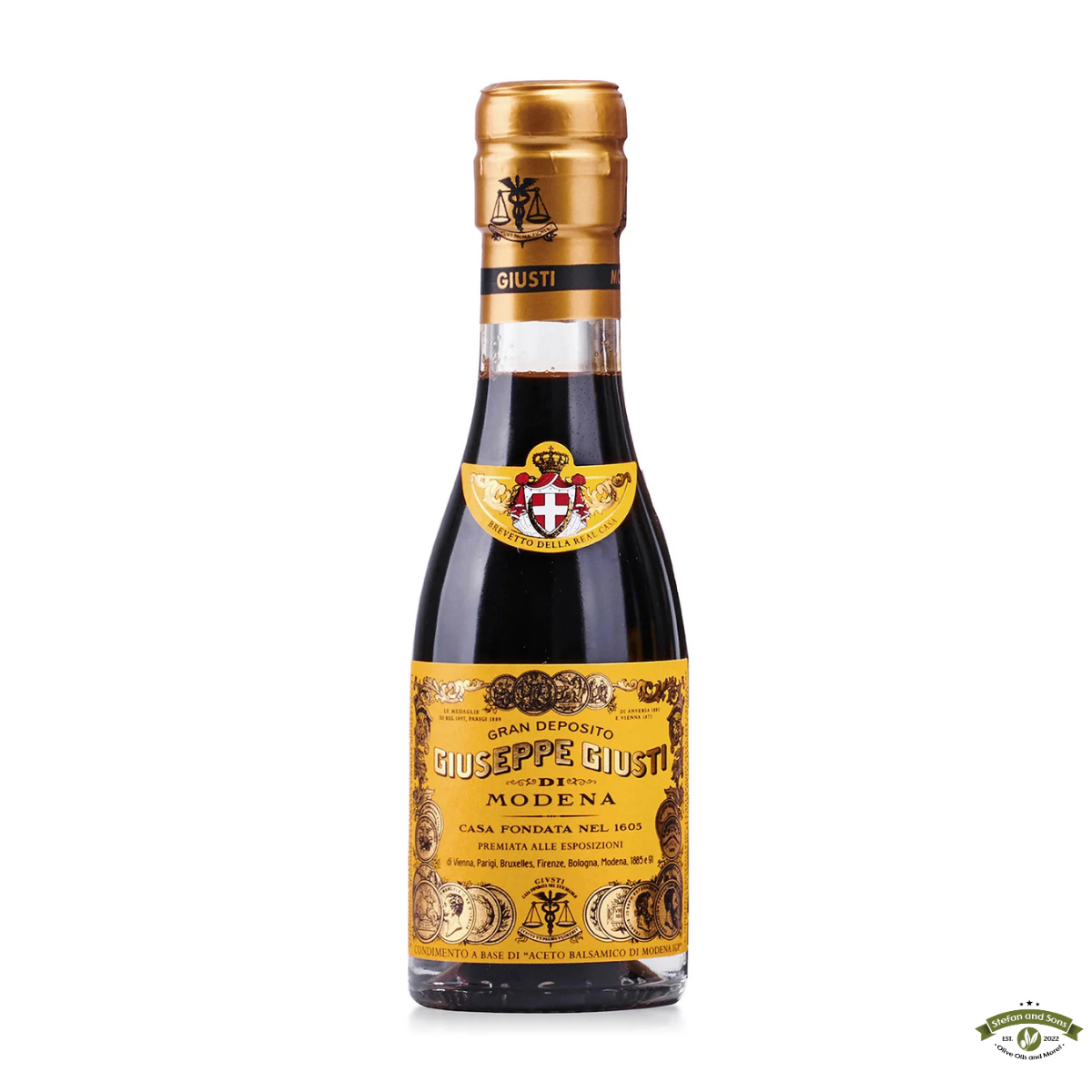 Giuseppe Giusti: Aceto di Modena 4 Medals (100 ml) Giuseppe Giusti: Aceto di Modena 4 Medals (100 ml)